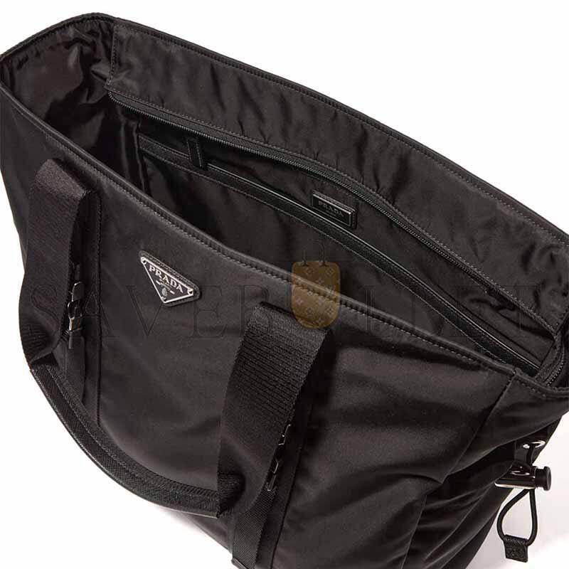 PRADA TRIANGLE LOGO TOTE BAG IN NYLON 2VG042 (40*34*16cm) 